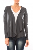 Vero Moda Cardigan Jeansab 10104756 Gris