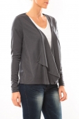 Vero Moda Cardigan Jeansab 10104756 Gris