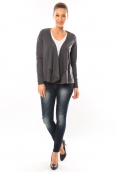 Vero Moda Cardigan Jeansab 10104756 Gris