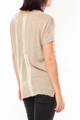 De Fil en Aiguille Tee shirt S13010 Taupe