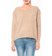 By La Vitrine Pull 1052 Beige 1 Acheté = 1 Offert