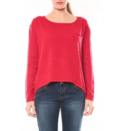 By La Vitrine Pull 1052 Rouge 1 Acheté = 1 Offert