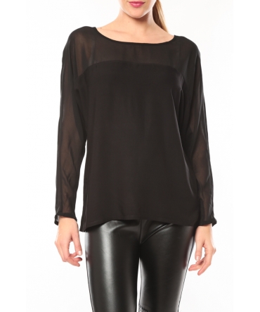 Vero Moda Melnes 7/8 Top 10106830 Noir