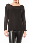 Vero Moda Melnes 7/8 Top 10106830 Noir