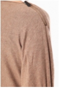 De Fil en Aiguille Pull 2484 Taupe - 1 acheté = 1 offert