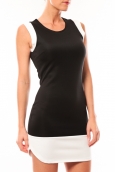 Vero Moda Signe S/L Mini Dress 10111107 Blanc/Noir