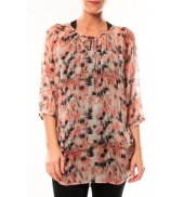 Vero Moda Katty Lee 3/4 Tunic 10105918 Rose/Noir