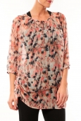 Vero Moda Katty Lee 3/4 Tunic 10105918 Rose/Noir