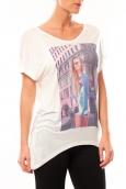 Vero Moda State S/S Top Box it 10107895 Blanc  