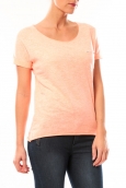 By La Vitrine Tee shirt S13090 Corail - 1 acheté = 1 offert