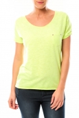 By La Vitrine Tee shirt S13090 Jaune - 1 acheté = 1 offert