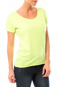 By La Vitrine Tee shirt S13090 Jaune - 1 acheté = 1 offert