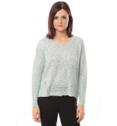 De Fil en Aiguille Pull léger Love Look 325 Vert d'eau - 1 acheté = 1 offert