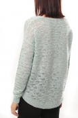 De Fil en Aiguille Pull léger Love Look 325 Vert d'eau - 1 acheté = 1 offert