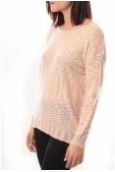 De Fil en Aiguille Pull Love Look 815 Saumon - 1 acheté = 1 offert