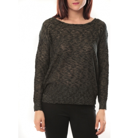 De Fil en Aiguille Pull Love Look 815 Noir 