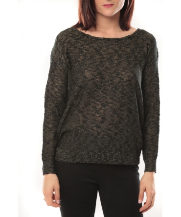 De Fil en Aiguille Pull Love Look 815 Noir - 1 acheté = 1 offert