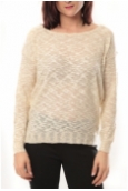 De Fil en Aiguille Pull Love Look 815 Blanc - 1 acheté = 1 offert