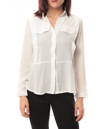 By La Vitrine Chemise Eloise 285 Blanc - 1 acheté = 1 offert