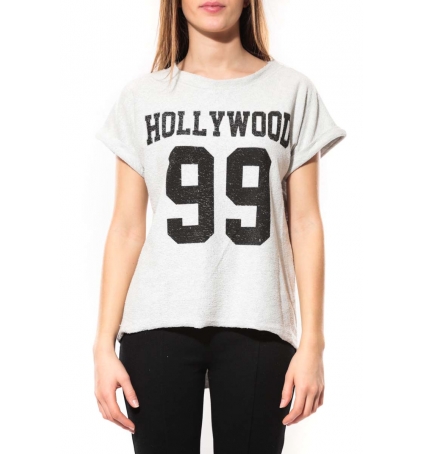 By La Vitrine Tee Shirt Hollywood 99 Blanc