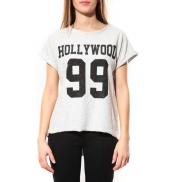 By La Vitrine Tee Shirt Hollywood 99 Blanc