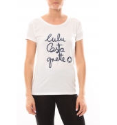 Lulu Castagnette T-shirt Muse Blanc