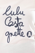 Lulu Castagnette T-shirt Muse Blanc