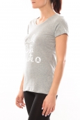 Lulu Castagnette T-shirt Muse Gris