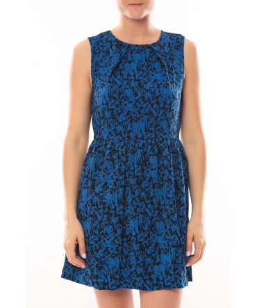 Vero Moda Tunique SL Mini Dress Mix Wall 10087646 Bleu
