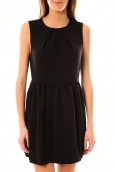 Vero Moda Robe SL Mini Dress Mix Wall 10087646 Noir