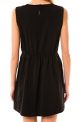 Vero Moda Robe SL Mini Dress Mix Wall 10087646 Noir