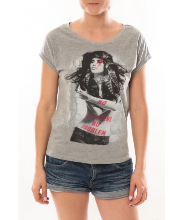 L'Atelier du Marais T-Shirt Want To See Gris