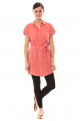 Vero Moda Derka S/S Tunic It 101077894 Corail