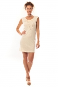 Vero Moda Starlight SL Mini Dress 10107349 Beige