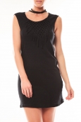 Vero Moda Starlight SL Mini Dress 10107349 Noir