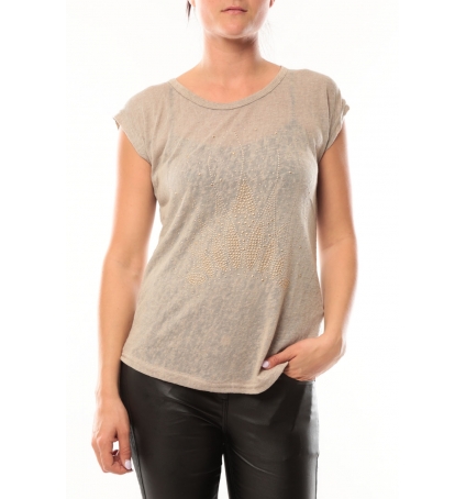 Dress Code T-Shirt Love Look 332 Taupe 