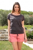 Vero Moda Capy SL Wide Top 10108569 Marron