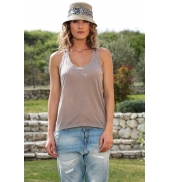 Vero Moda Burn Marack Tank Top 10110513 Taupe