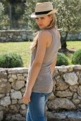 Vero Moda Fast Egypt Tank Top It 10112494 Taupe