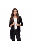 Vero Moda Fast Egypt L/S Drapy Cardigan It 10112493 Noir