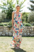 Vero Moda Flower Elysee Ancle Singlet Dress 10110194 Blanc