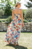 Vero Moda Flower Elysee Ancle Singlet Dress 10110194 Blanc