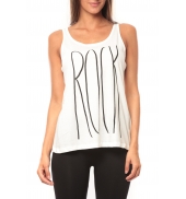 Vero Moda Rock S/L Rock Top Box It 10108858 Blanc