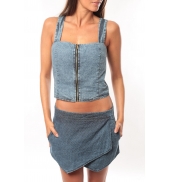 Dress Code Bustier Saxx Bleu