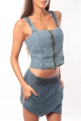 Dress Code Bustier Saxx Bleu