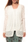 Vero Moda Coon LS Cardigan 10111383 Blanc