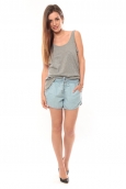 Vero Moda Cashua LW Loose Short Shorts 10108195 Bleu clair