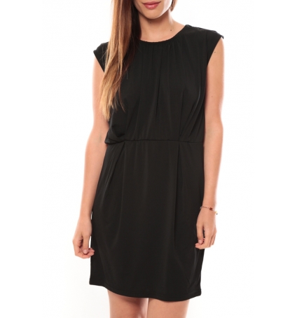 Vero Moda Coco S/L Short Dress It 10108916 Noir