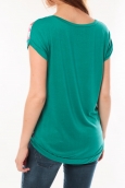 De Fil en Aiguille T-shirt 88 Vert - 1 acheté = 1 offert