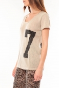 TCQB Tee shirt SL1601 Beige